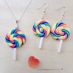 Parure Lollie Rainbow